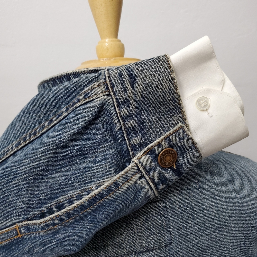 Gap 1969 Denim jean jacket xs mens - Picture 10 of 16